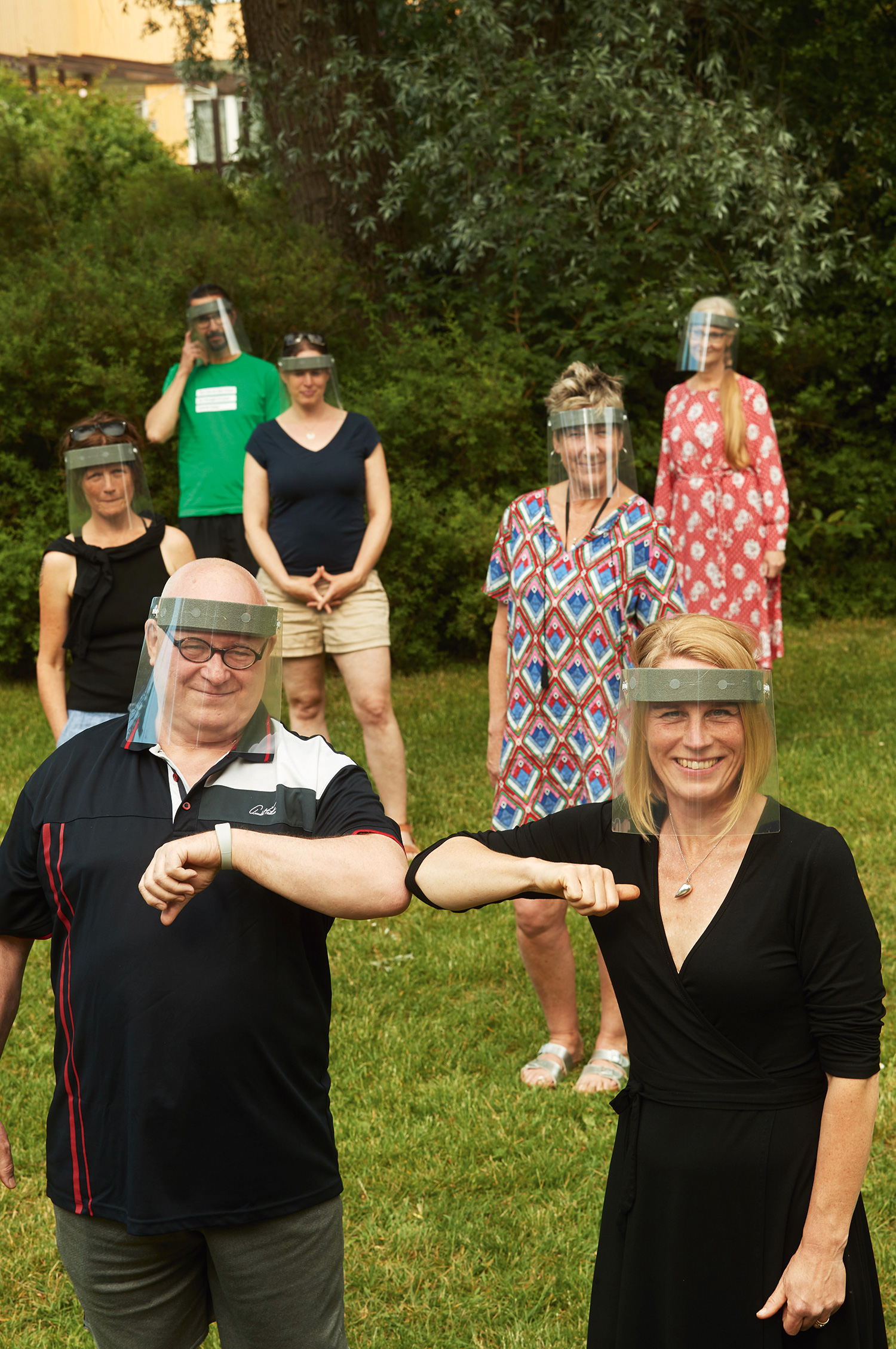 Uppslutningen och viljan att hjalpa till var stor när brf Djingis Khan startade en visirfabrik.
