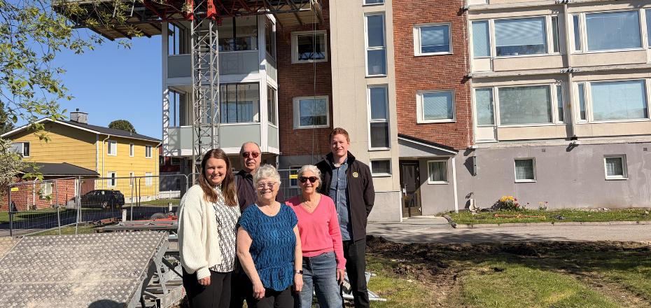 HSB brf Bandyvallen balkongprojekt