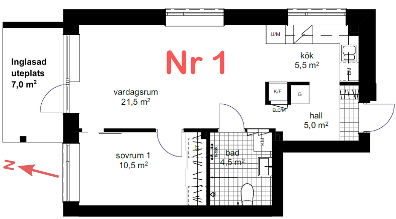 Lägenheter, ritningar