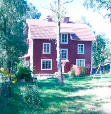 Tjänstebostaden Röda villan på 20-talet