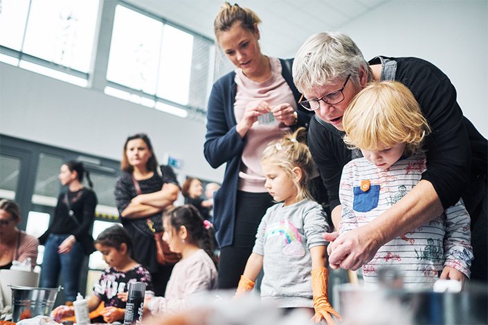Barngalan slajm hos Sparbanken Skåne