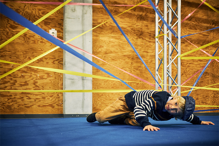 Barngalan aktivitet hos Byggnads AB Gösta Bengtsson