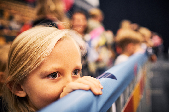 Barngalan i väntan på aktivitet