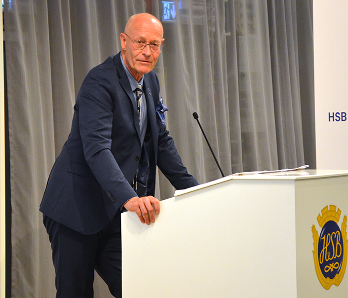 Nytillträdde styrelseordförande Ingvar Bergman
