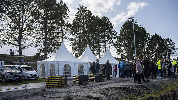 Tält och eftermingel