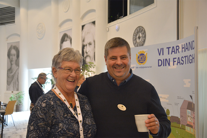 Håkan Persson och Inga Bokelund