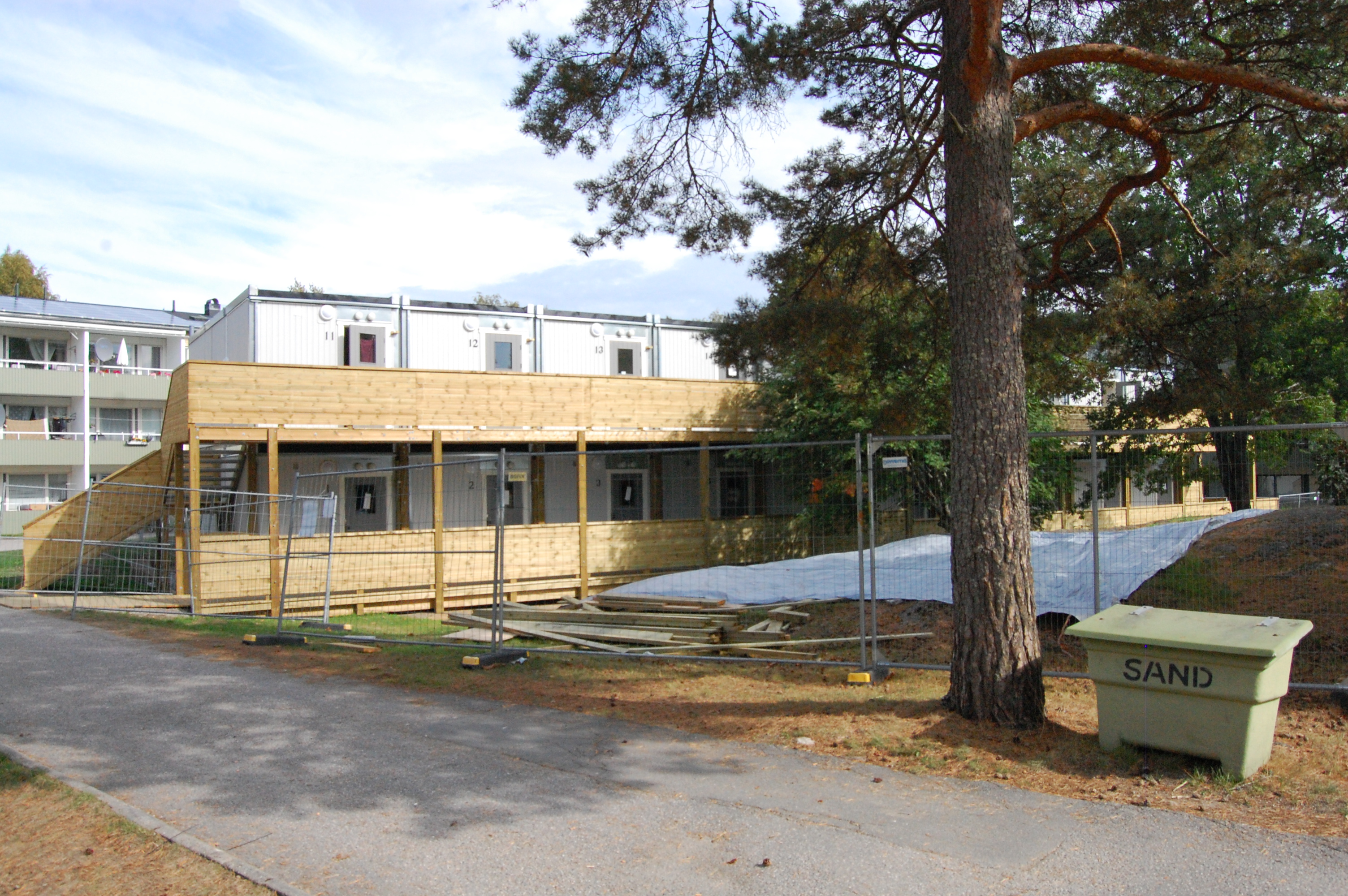 Bostadspaviljongerna på Finningevägen