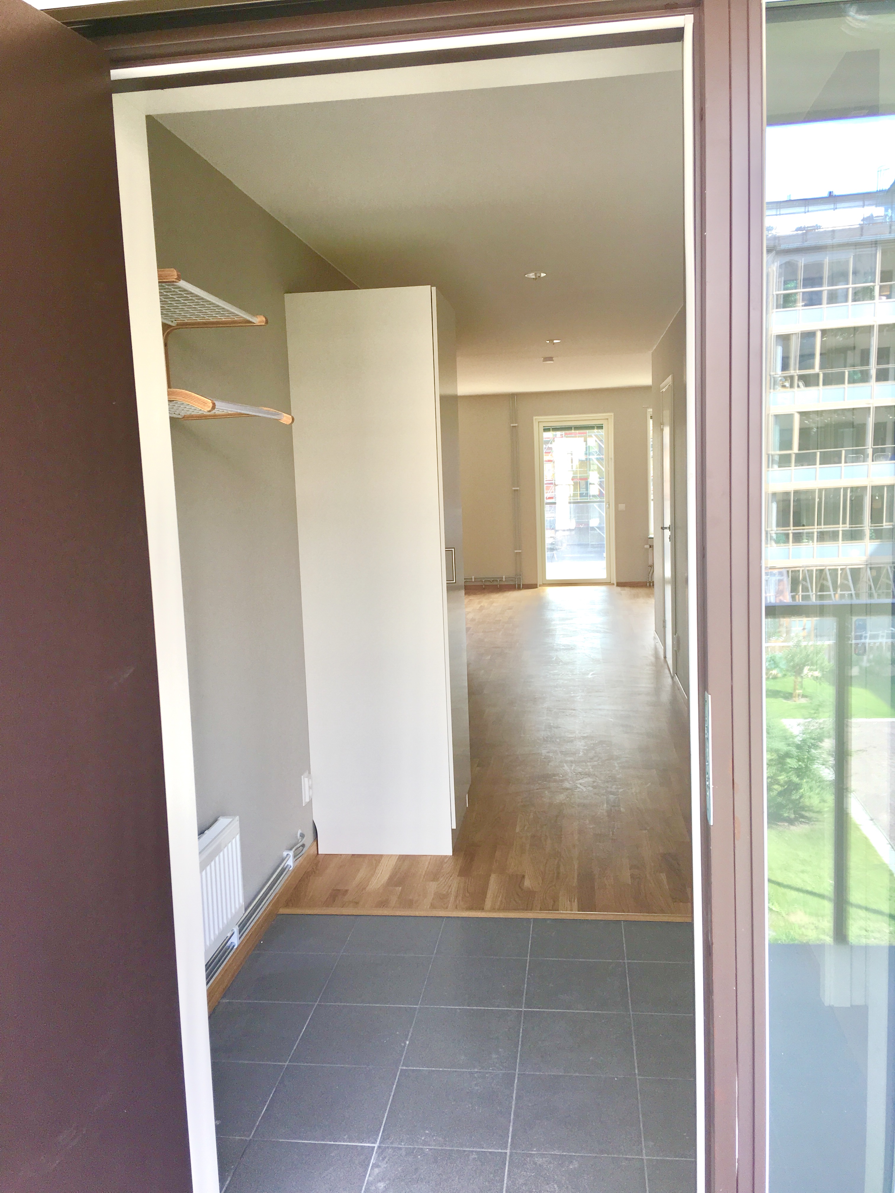 Entré från loftgång eller trapphus