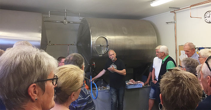 Guidning i tillverkningen.