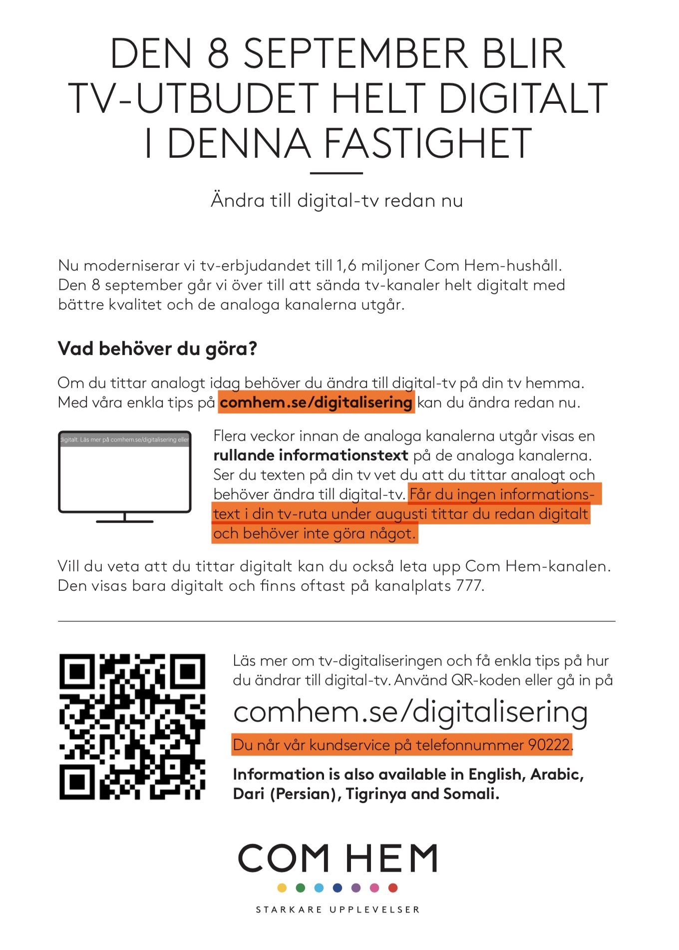 COM HEM DIGITALISERING