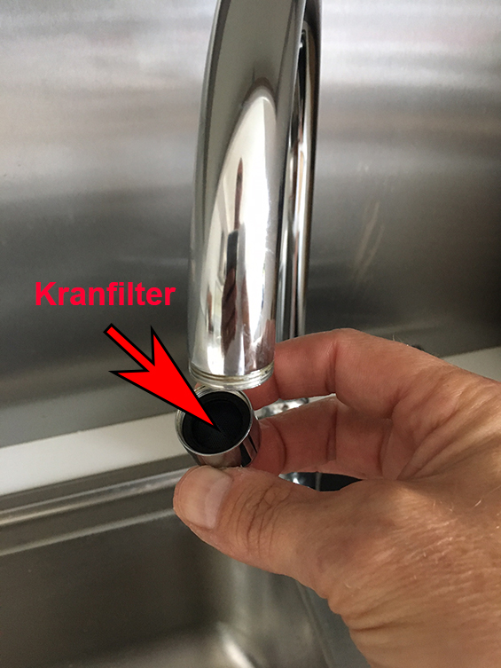 Rensa Kranfiltret