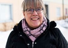 Anneli Johnsson, vice ordförande i HSB brf Väduren