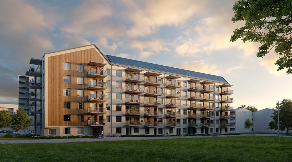 Hyreslägenhet på Ridderstads Gata 38 i Linköping